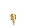 Dusch- und Montagezubehör - Hansgrohe fixfit wall outlet e without non-return valve polished gold-optic - 27454990