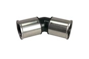 Alu pex Systeme - Henco press bend 45° 63 x 63 mm - 27PK-6363