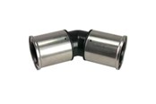Alu pex Systeme - Henco press bend 45° 40 x 40 mm - 27PK-4040