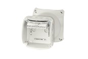Anschlussausrüstung - Hensel Kf0606g 130x130mm grey m20-32 5x2.5-6mm2 - KF0606G