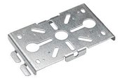 Tabletts, Schienenverteiler und Armaturen - Wibe Clip on bracket double zm - CSU4578130