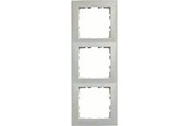 Schaltereinheiten - Berker Frame 3gang s1 polar white matt - 10139909