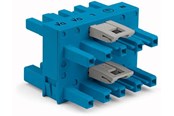 Kabel und Drähte - Winsta 3-way distribution connector 5-pole cod. i blue - 770-618