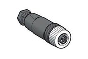 Sensortechnik - TELEMECANIQUE SENSORS Plug m12 strai.connect. 4 pins - XZCC12FDM40B