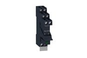 Komponenten für Schaltkästen und Schränke - Schneider Electric Zelio rsb plug-in relay premounted in socket with varistor and legend 2 c/o 8a contacts and 230vac supply - RSB2A080P7PV