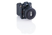Druckknöpfe und Signalgeräte - Schneider Electric Harmony push button complete with spring return and flat touch surface in black with white arrow 1XNO XB5AA3351 - XB5AA3351