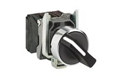 Druckknöpfe und Signalgeräte - Schneider Electric Harmony rotary switch complete with 3 fixed positions 2xno xb4bd33 - XB4BD33