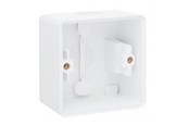 Schaltereinheiten - Niko-Servodan Splashproof surface-mounting box with two single flexible inputs for mounting one function white - 701-83101