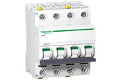 Komponenten für Schaltkästen und Schränke - Schneider Electric Acti9 ic60n 3p-n 63a dobbelt terminal c-karakteristik 6/10ka 230v b:72 mm - A9F04763