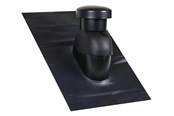 Dach und Fassade - Easy Flex Roofing Sabetoflex roof hood 5-45° ø125 black pib - UN111250545