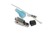 Kupferverkabelung - LK Field termination plug actassi rj45 stp cat6a - ACTPG6ATLS001