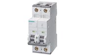 Komponenten für Schaltkästen und Schränke - Siemens Circuit breaker 6ka 2pol c4 5sy6204-7 - 5SY6204-7