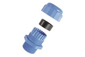 Anschlussausrüstung - SIB Atex cable gland m20 blue (ex i) polyamide ø10-14 - F7422000E