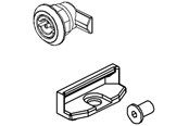 Schaltkästen und Schränke - Cubic Double bit lock 3 mm complete - 0720-4001S