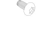 Schaltkästen und Schränke - Eaton Screw m5x10 din 7500 - 220J3587