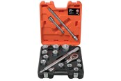 Haus & Garten - BAHCO socket set 3/4 17 pieces 22-50mm - SLX17