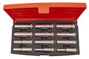 Haus & Garten - BAHCO socket set 1/2 lang 12 pieces 10-21mm - S1612L