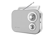 DAB, Netzwerk und Radiowecker - NEW-ONE Muse - FM/MW - Weiß - M-051 RW