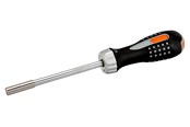 Handwerkzeuge - BAHCO Ratcheting screwdriver bits incl. ph 1 ph 2 pz 1 pz 2 slotted 4.5 and 5.5 - 808050