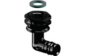 PEX-Systeme - Uponor q&e elbow adapter 90° swivel nut ppsu black 16 mm x 12 - 1038037