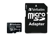 Speicherkarten - Verbatim Premium microSD/SD - 90MB/s - 256GB - 44087