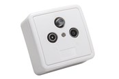 Netzwerkzubehör - Triax GAD 269 LTE 3-Port Wall Outlet for Terrestrial and Satellite Reception - 306269