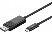 Display Kabel - Pro USB-C - Displayport - Black - 1.2m - USBC-DP-1.2-B