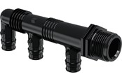 PEX-Systeme - Uponor q&e manifold male thread ppsu black 4 x 16 mm - 1008715