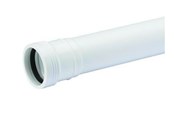Entwässerungsprodukte - Wavin Wafix pp pipe with sleeve 50 x 250 mm white - 1420102