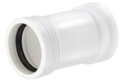 Entwässerungsprodukte - Wavin Wafix pp double socket ø50 mm white - 1440210