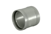 Entwässerungsprodukte - Wavin Wafix pp double socket sleeve ø40 mm grey - 1450105