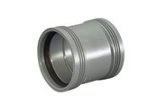 Entwässerungsprodukte - Wavin Wafix pp double socket ø40 mm grey - 1450205