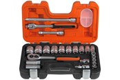 Haus & Garten - BAHCO 1/2 socket set 23 pcs inch 3/8-1.1/4 - S240AF