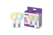 Smart-Home - WiZ Tunable A60 E27 Smart LED Bulb 2-pack - Dimmable warm-to-cold White LED - 929003781942