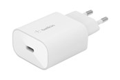 Handys - Adapter und Ladegeräte - Belkin BoostCharge USB-C PD 3.0 PPS Wall Charger 25W - White - WCA004vfWH