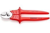 Handwerkzeuge  - KNIPEX Kabelscheren, Griffe mit Kunststoff umspritzt - 95 06 230