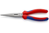 Handwerkzeuge - KNIPEX Flachrundzangen mit Schneide, (Storchschnabelzangen) - 26 12 200