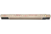 Haus & Garten - Hultafors Wooden folding rule 559 contact-meter 2m 10 links - 101804