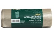Reinigung - G.Funder Container garbage bags for 120 liter container clear plastic 10 bags per roll - heavy duty quality - 5701137010249