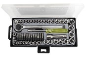Handwerkzeuge - Millarco Socket set 1/4" and 3/8" - 50 pieces - 33320