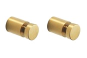 Badezimmerzubehör - Pressalit Towel hook brushed brass - Q70100
