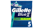 Rasierausstattung - Gillette Blue II Plus Slalom 5 pcs - 7702018466726