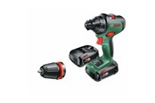 Schraub/Bohrmaschinen - Bosch AKKUBORESKRUEMASKINE ADV 18 2X2.5AH - 06039B5006