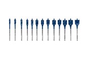 Bohrer & Bits - Bosch Flat Milling Drill Bit Set Self-Cut 10-32 mm 13 Bits - 2608900336
