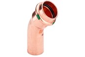 Druckrohre und Armaturen - Viega Profipress bend 45° 12 Copper/bright 292577 - 292577
