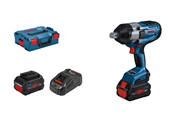 Schraub/Bohrmaschinen - Bosch Professional IMPACT WRENCH GDS 18V-1000 2X8.0AH PC L-BOXX - 06019J8302