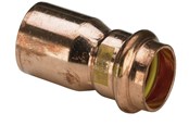 Druckrohre und Armaturen - Viega Profipress G reduction 18 x 15 mm copper - 346553