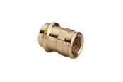 Druckrohre und Armaturen - Viega Profipress G transition 22 x 1/2" socket/socket gunmetal - 346416