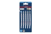 Stichsägen - Bosch STIKSAVKLINGE T308BF HARDWOOD 5 STK - 2608900544