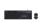 Tastaturen - Gembird KBS-UM-04 - keyboard and mouse set - US - black - Tastatur & Maus Set - Englisch (US) - Schwarz - KBS-UM-04
